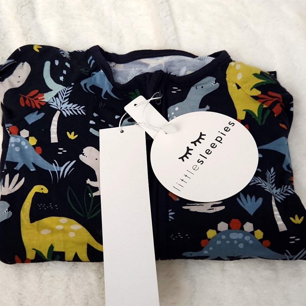 Little Sleepies Bamboo Pajamas Zippy 12-18  months